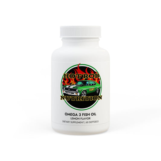 Omega 3 Fish Oil Supplement (60 Softgels)